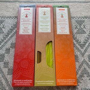 ✨Incense Bundle✨Chakras: Root & Sacral - Nag Champa, Sandalwood & Patchouli